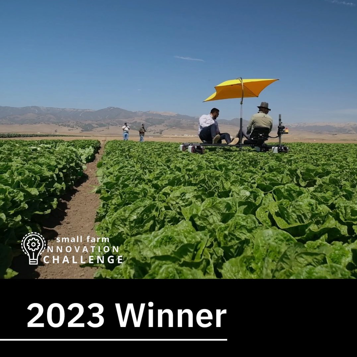 Amiga won the 2023 Small Farm Innovation Challenge - CAFF – farm-ng