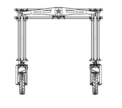 OTR Over the Row Kit with suspension – farm-ng